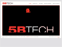 Tablet Screenshot of 5btech.net